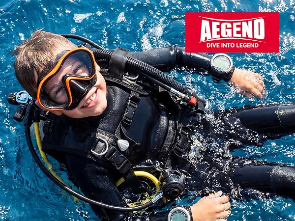 aegend swim goggles with nose cover