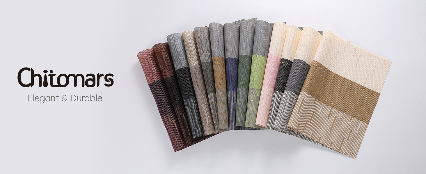 Elegant & Durable table placemats place mats