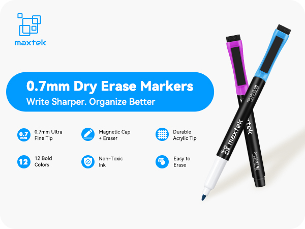 dry erase markers ultra fine tip