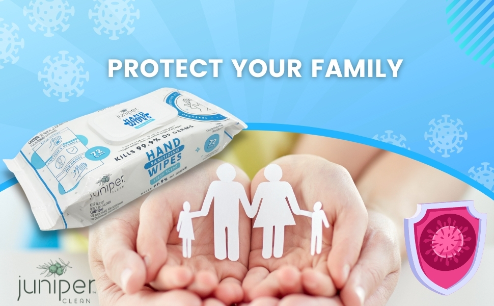 protect your family hand sanitizer wipes