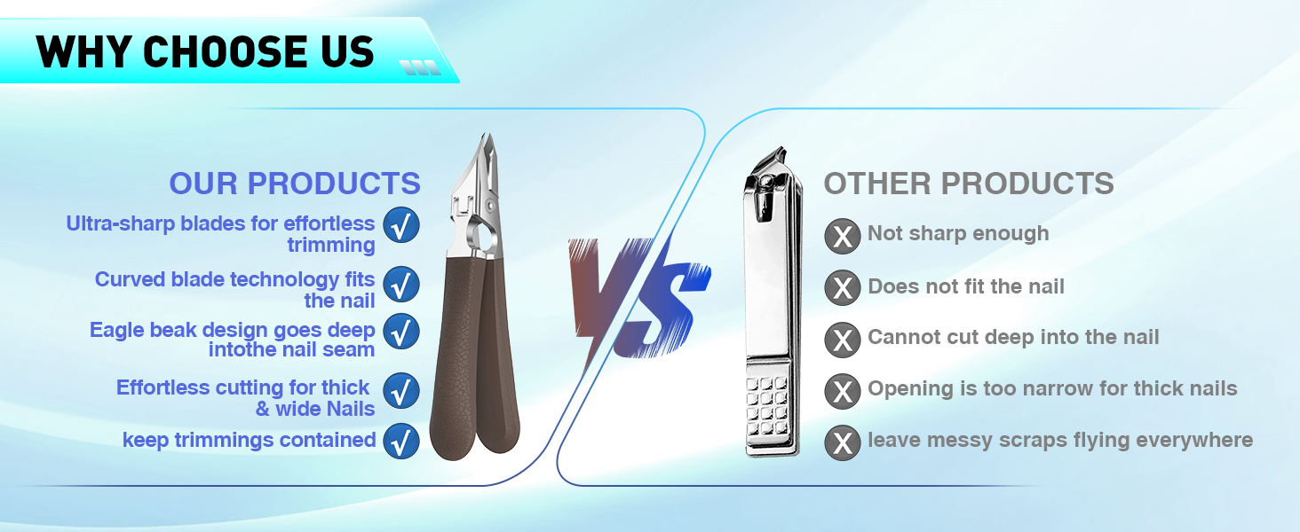 caurat slanted nail clipper