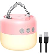 ZMNT LED Camping Lantern Rechargeable 1000LM, Up to 320H Running Time Camping Tent Light, 6700mAh...