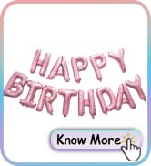 Metallic Pink Happy Birthdays Banner - GREATRIL Party Decorations for Birthdays/Unicorn/Princess