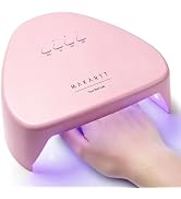 Makartt Compact Travel UV Nail Lamp for Gel Polish: Plug-in Nail Dryer with 5s Flash Cure, 99s Mo...
