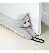 Marwood Under Door Draft Stopper Decorative Wind Stopper 36 inch for Door & Window, Weighted Anim...