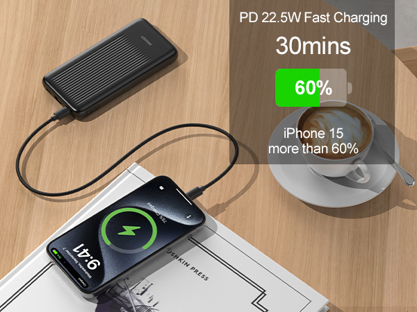 2-Pack 10000mAh Power Bank