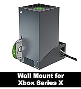 Funturbo Xbox Series X Wall Mount, Metal Xbox Wall Mount Series X Ventilation Design for Xbox Ser...