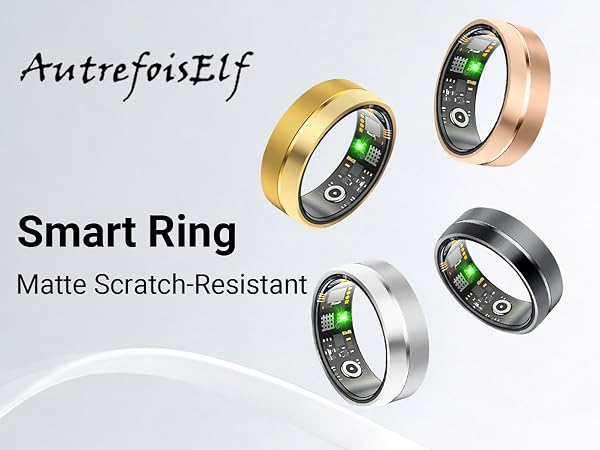 Smart Ring with premium design and smart health tracking features