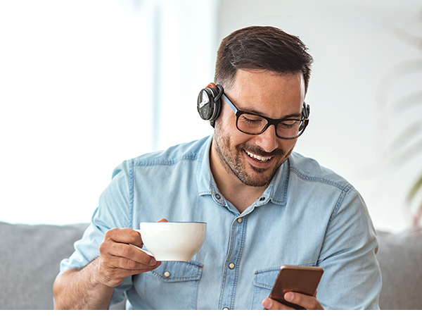 KINIVO music headphone premium sound fine-tuned acoustics for high quality sound system