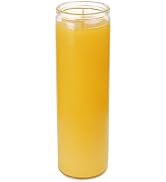 7 Day Beeswax Devotional Prayer Candle - Unscented Vigil Altar Candle for Blessing Memorial&Relig...