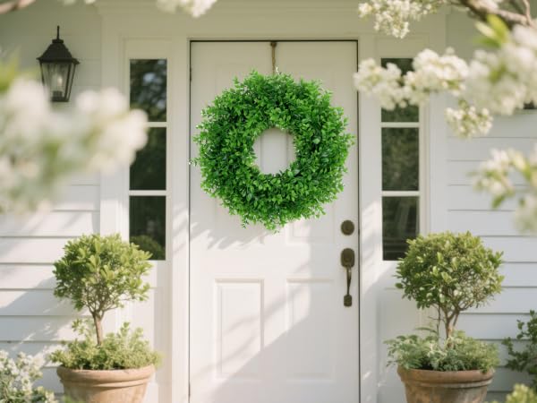 green wreath