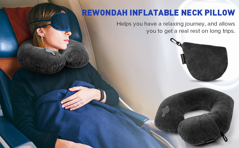 inflatable travel pillow