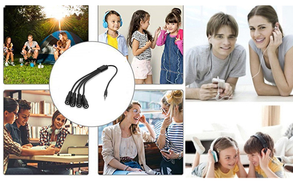 3.5mm Jack Stereo Headphone Adapter