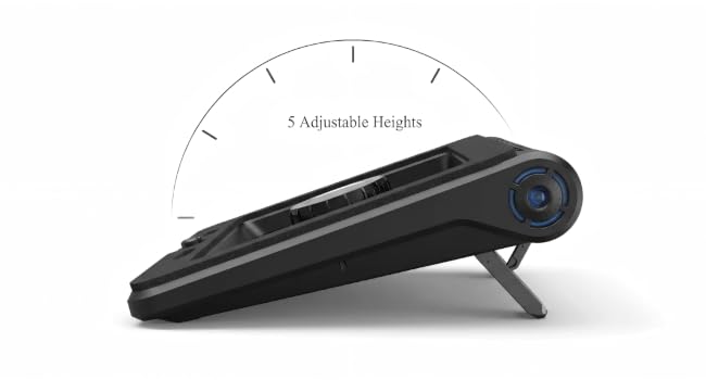 5-Position Ergonomic Height Adjustment