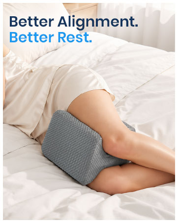 Better Alignment. Better Rest. Knee Pillow