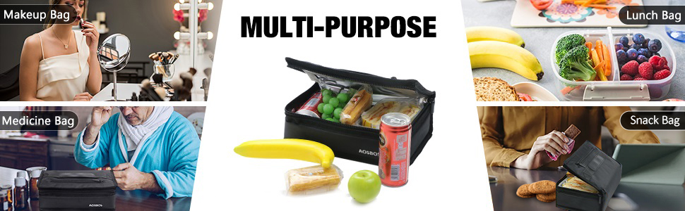 insulated small lunch bag