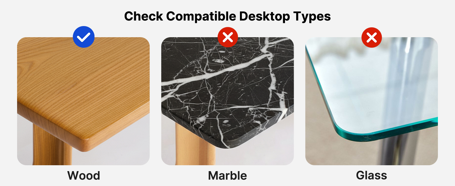 Check Desk Material