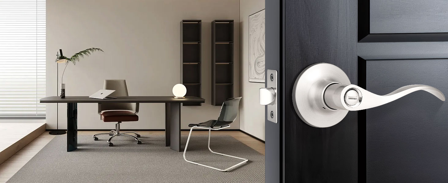 interior door handles brushed nickel door lever handle with lock door knobs door locks for bedrooms
