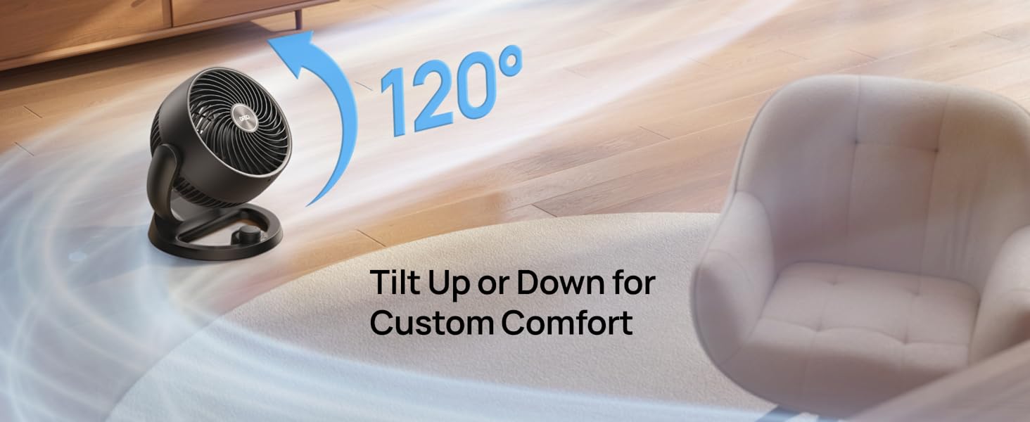 Table Air Circulator Fans