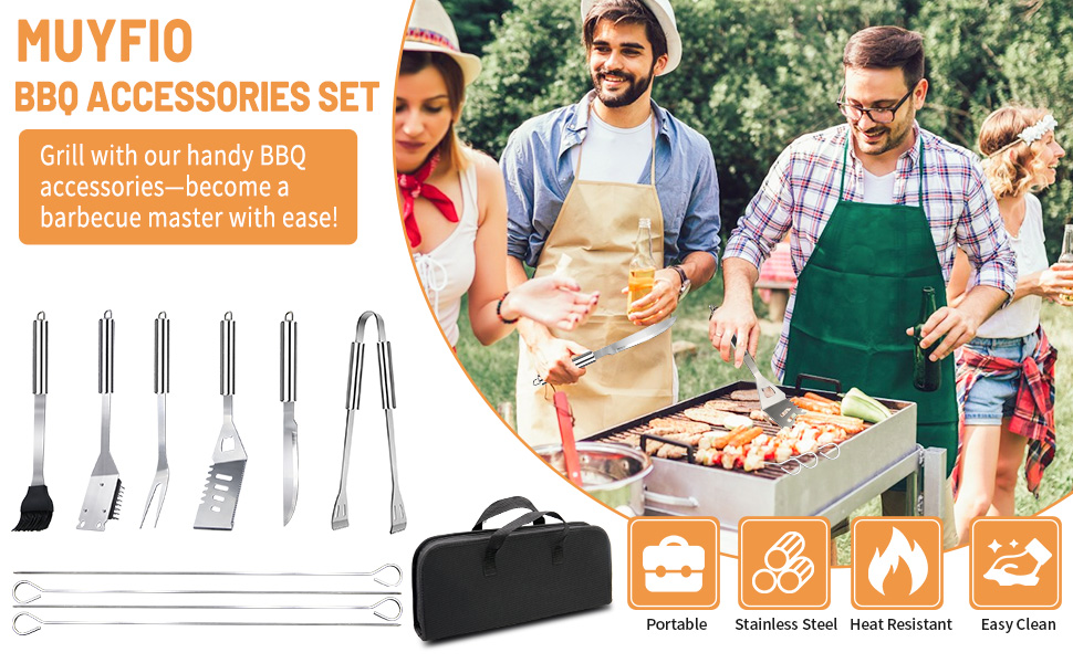 bbq set bbq tools grill set grill set for men grill set for outdoor grill