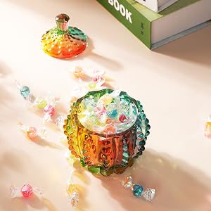 glass candy jars