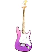 Kryoflare Miniature Guitar Model, 1:12 Scale, Purple, Miniature Instrument Guitar Model Decorativ...