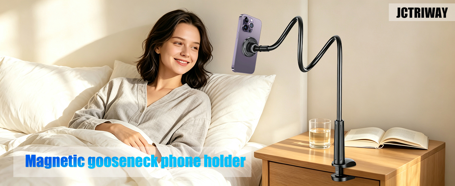 phone mount for bed