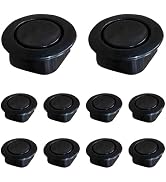 Qurbuns 10 PCS Car Front Rear Bumper Radar Hole Cover Plugs, Backup Radar Sensor Hole Cover, Auto...