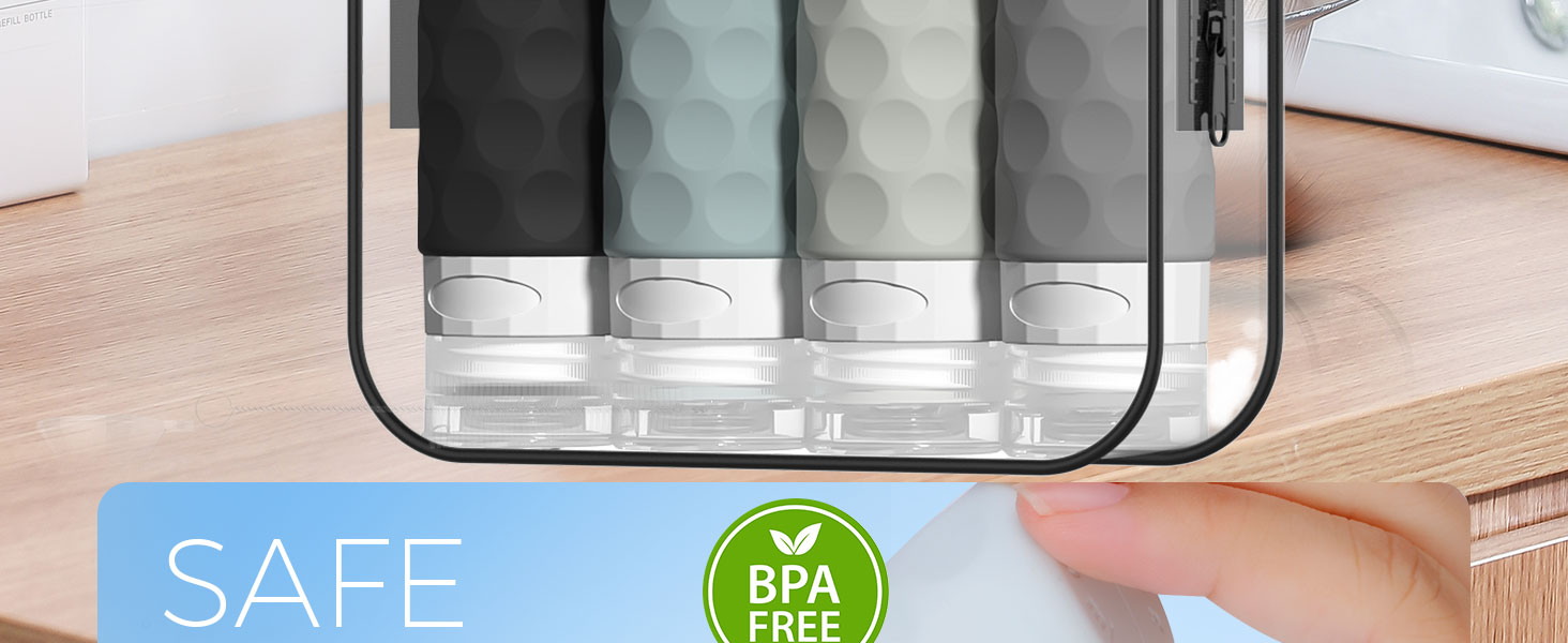 Travel Bottles for Toiletries