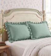 ruffle pillow case