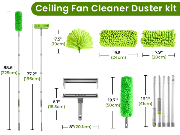 Ceiling Fan Cleaner Duster kit