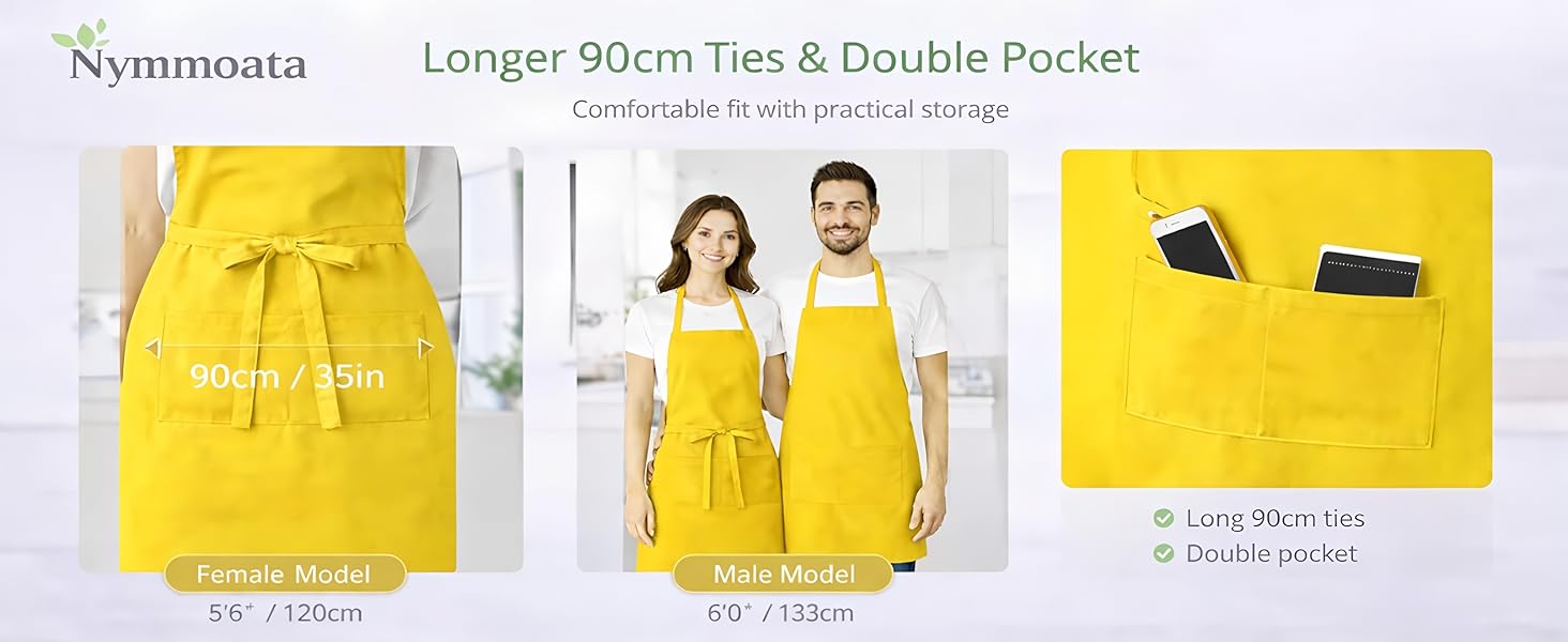 yellow aprons