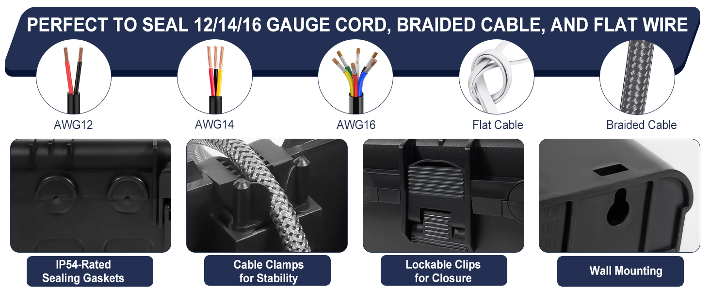 12/14/16 gauge cord
