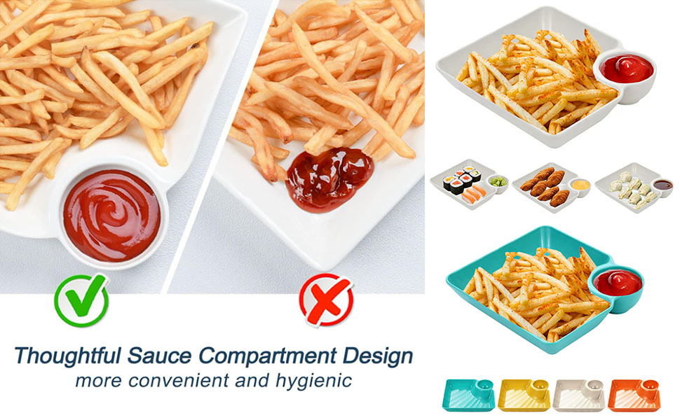 Chips and Dip Plates