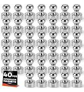 E BAVITE 40 Pack Fridge Magnets, Small Strong Magnet Refrigerator Magnetic Cute Crafts for Kitche...