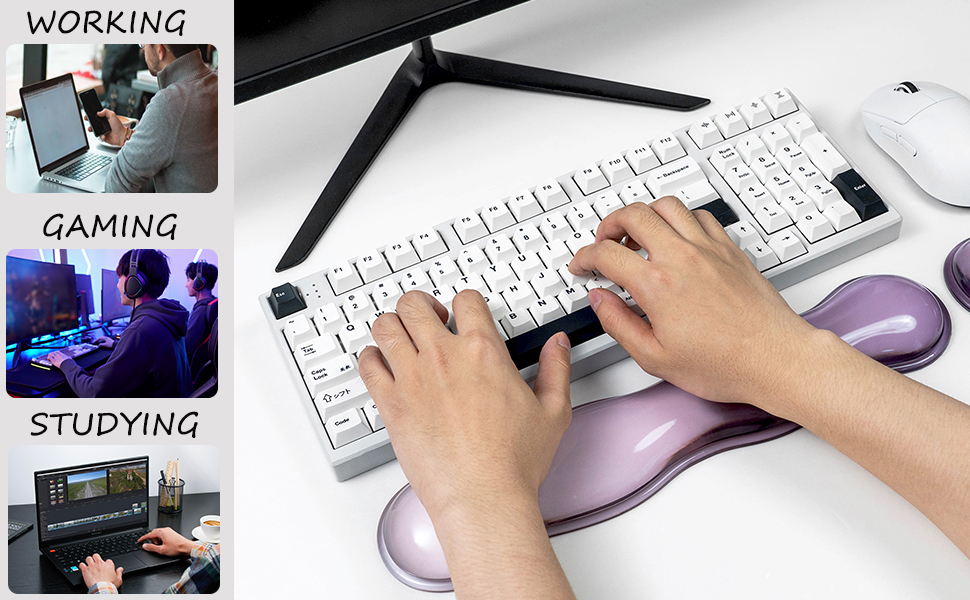 wrist rest for keyboard and mouse
