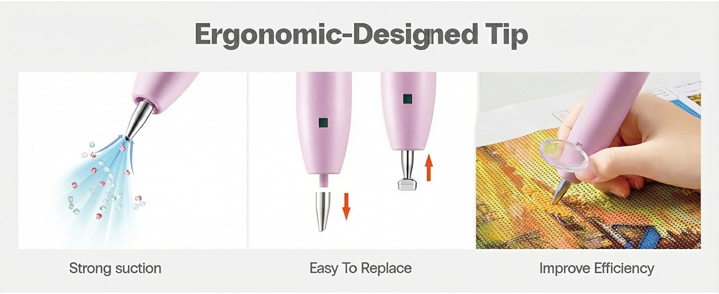 Electric Diamond Pen -Purple