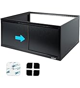 REPTI ZOO Reptiles Terrarium Stackers,24" L x 18" W Space Saving Stacker Kit with 4 x Spacers,Met...