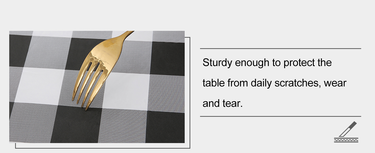 anti-scratch rectangle tablecloth-pc