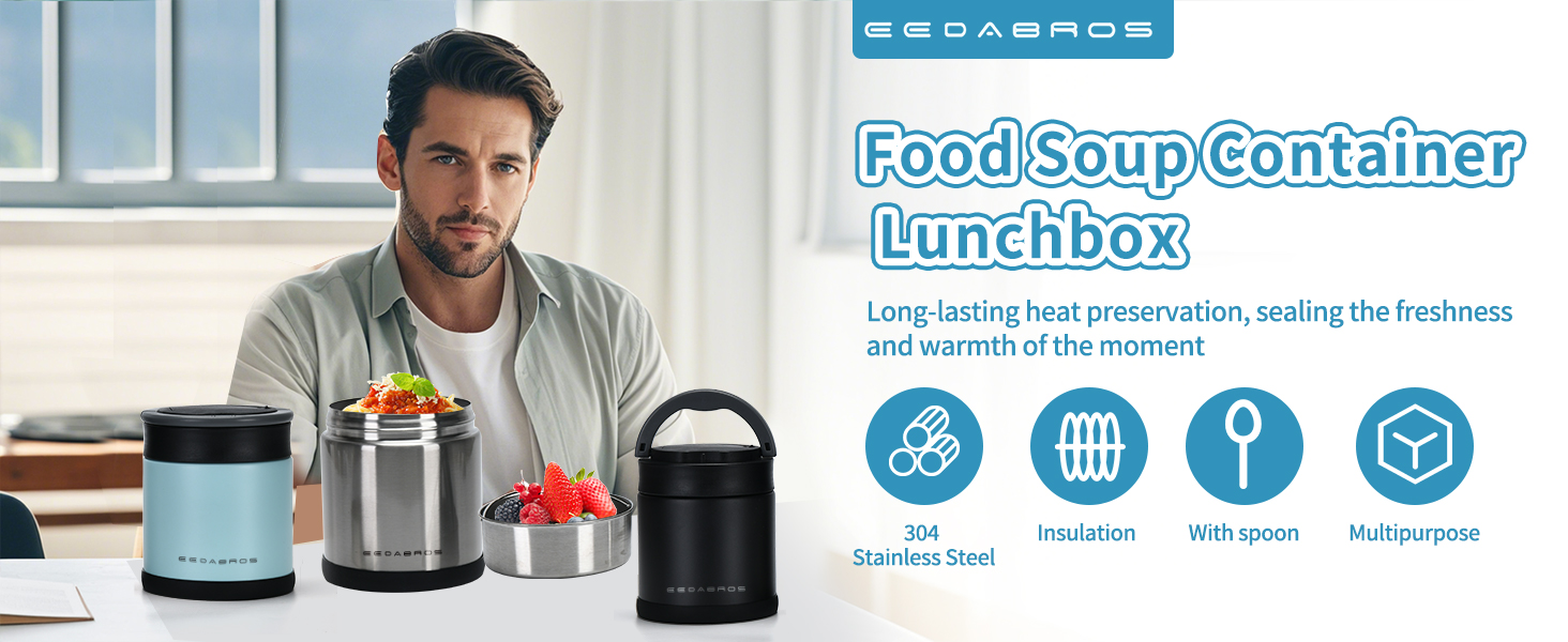 Thermo Food Jar for Hot Food Adults