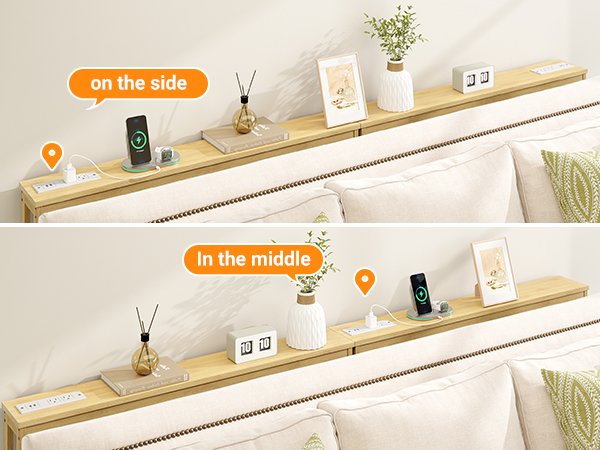 narrow console table