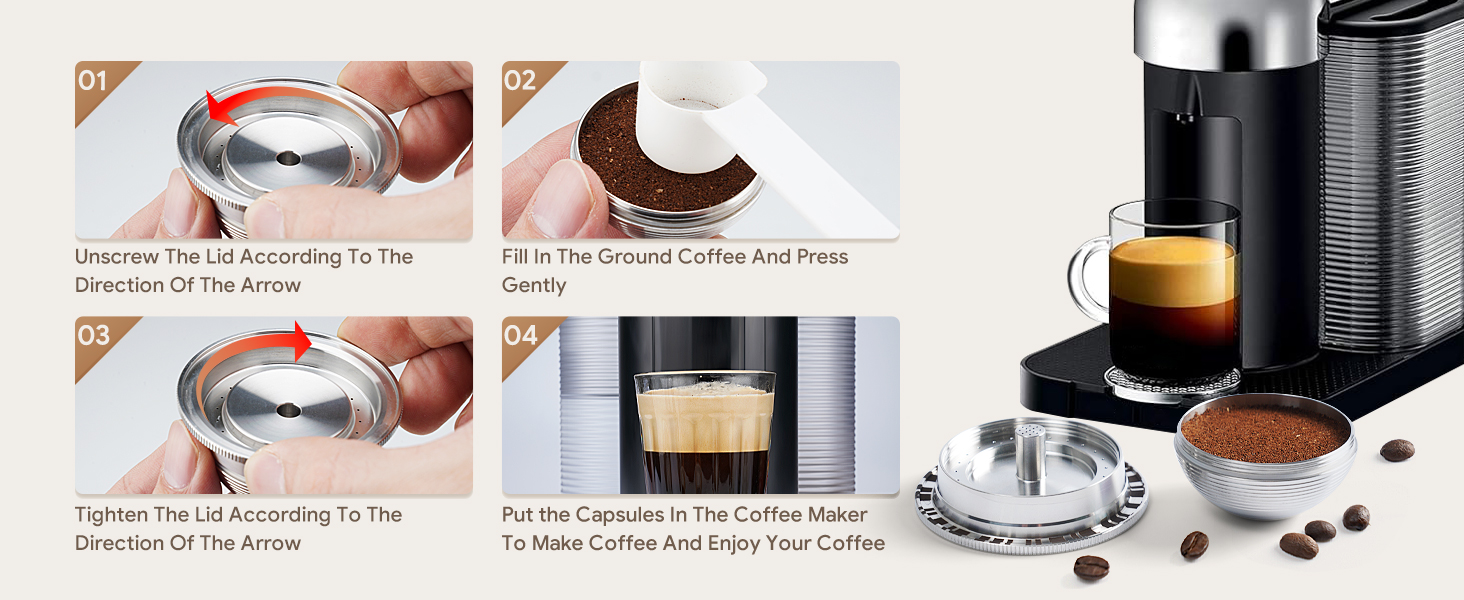 reusable nespresso vertuo pods