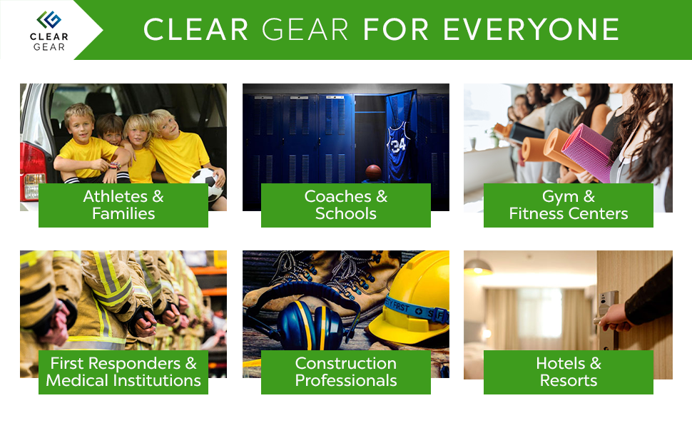 Clear Gear uses for everyone
