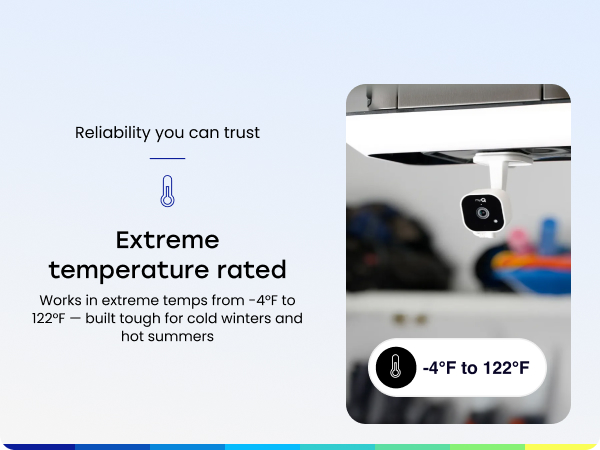 Extreme temperature rated