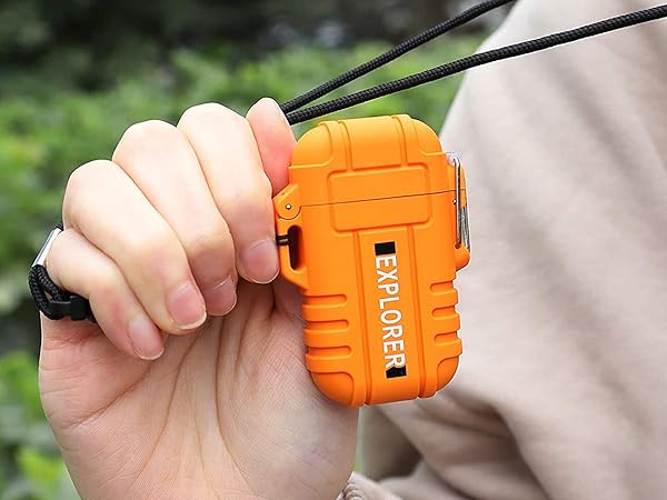 portable lihgter with rope