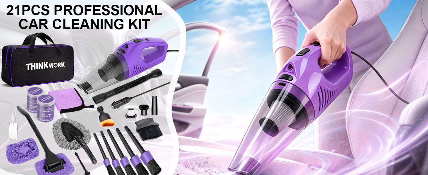 21PCS PROFESSIONALCAR CLEANING KIT