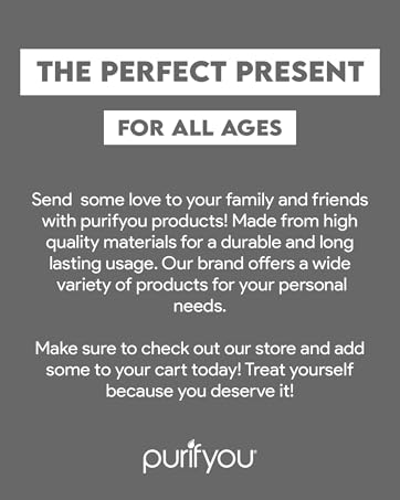 perfect present for all ages, purifyou products, cost savings