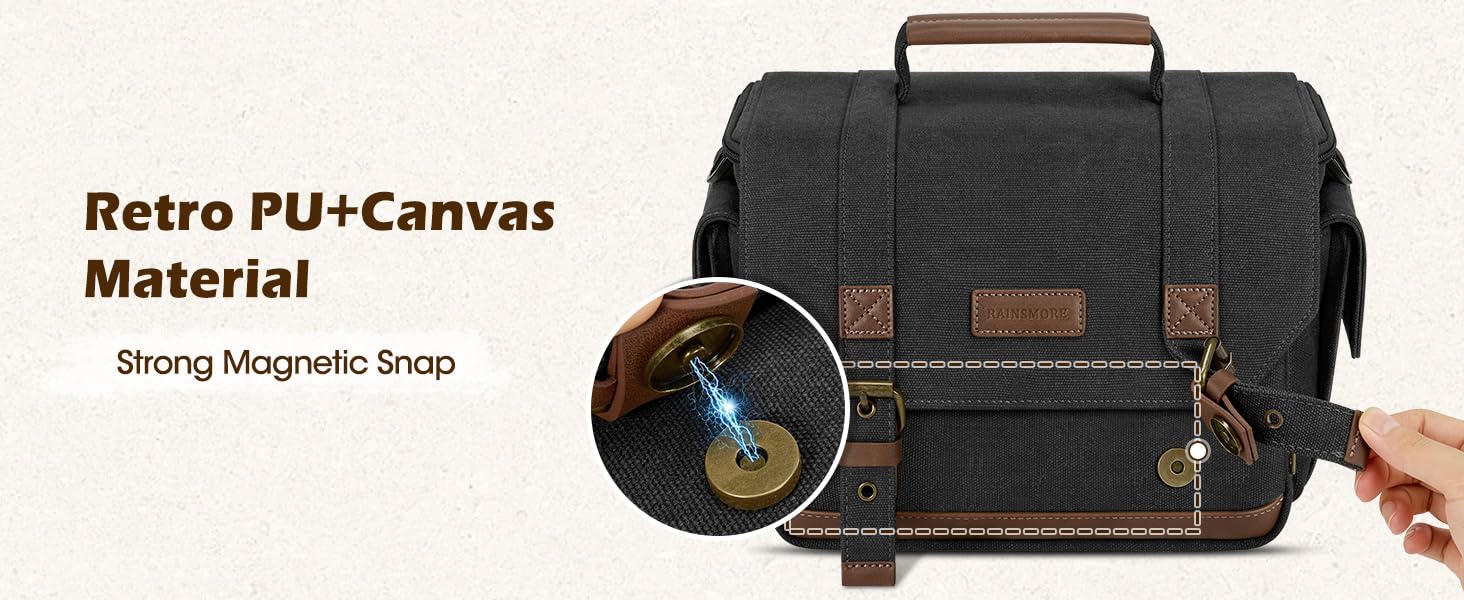 canvas camera bag