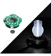 Imdinnogo 3D Printer Accessories Ring LED Magntic Control Switch Light: 3V White Lights 12Pcs Lam...