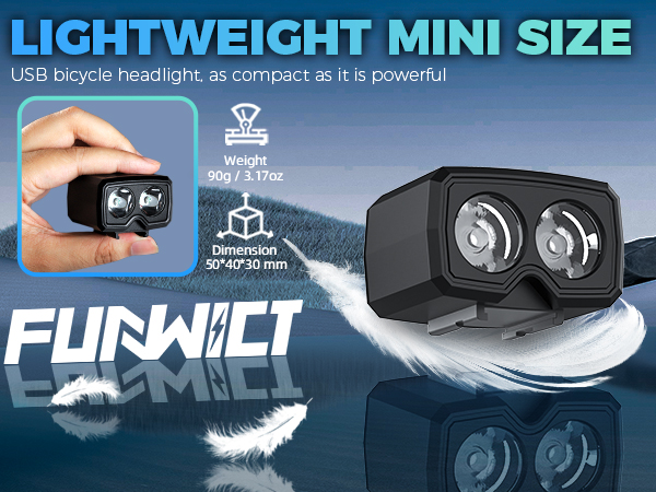 rechargeable bike headlight